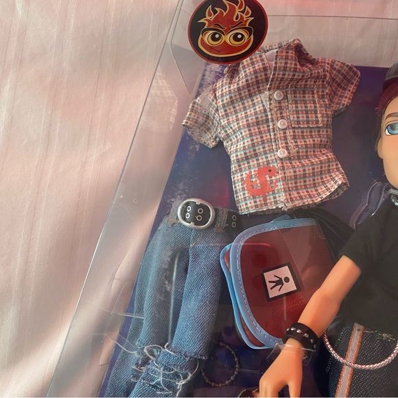 NIB NRFB bratz boyz 20th anniversary cameron 2021 reproduction doll - Picture 3 of 9